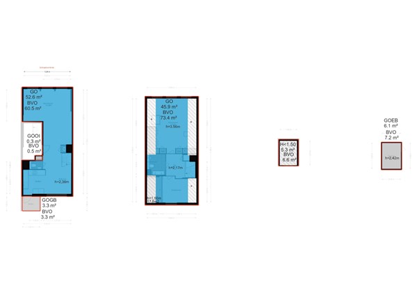 Floor plan - Haarlemmerdijk 100D, 1013 JG Amsterdam 